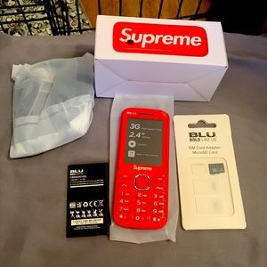 Brand New Supreme BLU burner Phone